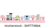 house cherry cityscape... | Shutterstock .eps vector #369774866