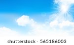 sky nature landscape background | Shutterstock .eps vector #565186003