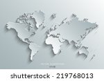 Image Of A Vector World Map