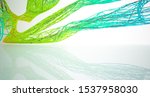 abstract wire smooth... | Shutterstock . vector #1537958030