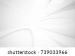 white smooth abstract... | Shutterstock . vector #739033966