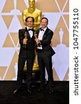 Small photo of LOS ANGELES, CA - March 4, 2018: Bryon Fogel & Dan Cogan at the 90th Academy Awards Awards at the Dolby Theartre, Hollywood