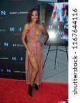 Small photo of LOS ANGELES, CA. August 29, 2018: Charmaine Bingwa at the premiere of "KIN" at the Arclight Theatre, Hollywood.