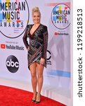 Small photo of LOS ANGELES, CA. October 09, 2018: Erika Jayne at the 2018 American Music Awards at the Microsoft Theatre LA Live. Picture: Paul Smith/Featureflash