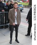 Small photo of Dougie Poynter arriving for the 2013 TRIC Awards, at The Grosvenor House Hotel, London. 12/03/2013 Picture by: Alexandra Glen