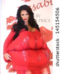 Small photo of Katie Price launches her new fragrance Kissable at the Worx studios London. 04/07/2013