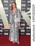 Small photo of LONDON, UK. September 03, 2019: Gabby Logan arriving for the GQ Men of the Year Awards 2019 in association with Hugo Boss at the Tate Modern, London. Picture: Steve Vas/Featureflash