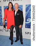 Small photo of LOS ANGELES, CA - September 26, 2017: Neal McDonough, Ruve McDonough at the premiere for the HBO documentary "Spielberg" at Paramount Studios, Hollywood