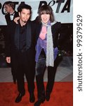 Small photo of 18SEP99: Singer CHRISSIE HYNDE & boyfriend at PETA's Party of the Century, in Los Angeles. Paul Smith / Featureflash