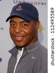 Small photo of Marcus Allen at Samsung and Sprint "The Upstage" Country Club. Private Location, Beverly Hills, CA. 04-15-07