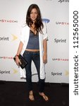 Small photo of Caroline D'Amore at Samsung and Sprint "The Upstage" Country Club. Private Location, Beverly Hills, CA. 04-15-07