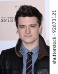 Small photo of Josh Hutcherson at the 2011 Film Independent Spirit Awards, Santa Monica Beach, Santa Monica, CA 02-26-11