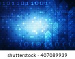 digital abstract business... | Shutterstock . vector #407089939