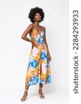 Fashionable african woman with...