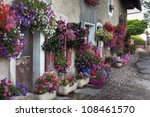 Flower Decorated House At...