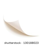 sheet of paper. vector... | Shutterstock .eps vector #130188023