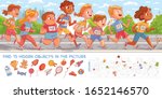 children run marathon. find 15... | Shutterstock .eps vector #1652146570