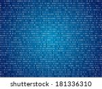 Blue Screen Computer Binary...