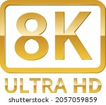 8k ultra high definition video... | Shutterstock .eps vector #2057059859