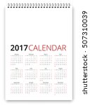 Simple Calendar 2017 Template....