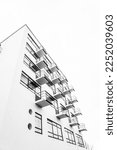 residences for students, bauhaus school, Dessau, Federal Republic of Germany
