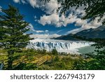 Small photo of Perito Moreno Glacier, Los Glaciares National Park, Lago Argentino Department, Santa Cruz Province, Republic of Argentina,Patagonia, Southern Cone, South America