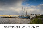 Small photo of River Coquet flows by Warkworth Harbour. Amble Harbour is actually called Warkworth Harbour and is set on the banks of the River Coquet in Northumberland in the North East of England