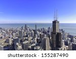 Chicago Skyline Panorama Aerial ...