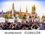 Small photo of Bangkok, Thailand November 8,2016: Elephant 11 Rope ascribe unto lamented. His Majety King Bhumibao Adulyadej at the front of the Royal Palace in Bangkok, Thailand.