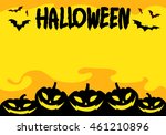 graphic halloween  vector | Shutterstock .eps vector #461210896