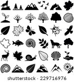 Nature Icon Collection   Vector ...