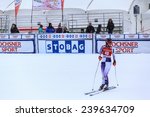 Small photo of LAKE LOUISE ALBERTA CANADA 6 DECEMBER 2014: Michaella Wenig (Germany) reacts in the finish area after competing in the women's Audi FIS Alpine Skiing World Cup giant slalom race.