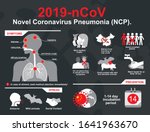 covid 19. novel coronavirus... | Shutterstock .eps vector #1641963670