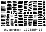 brush strokes bundle. vector... | Shutterstock .eps vector #1325889413
