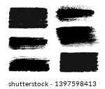 brush strokes. vector... | Shutterstock .eps vector #1397598413