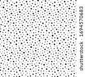 polka dot background  irregular ... | Shutterstock .eps vector #1694570683