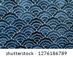background of blue japanese... | Shutterstock . vector #1276186789