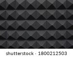 Abstract  Background of Tiles Soundproofing Foam