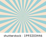 sun burst ray in retro style... | Shutterstock .eps vector #1993203446
