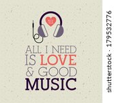 Love Music Design Over Pattern  ...