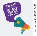 promotions and discounts ... | Shutterstock .eps vector #315618659