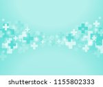 abstract medical background.... | Shutterstock .eps vector #1155802333