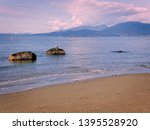 Nudist Wreck Beach during sunny day in Vancouver, British Columbia, Canada