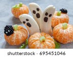 Healthy Fruit Halloween Treats. ...