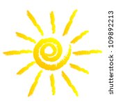 Vector Illustration Of Sun