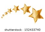 illustration gold stars | Shutterstock . vector #152433740