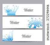 water icon design  vector... | Shutterstock .eps vector #272298446
