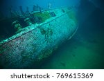 Shipwreck  Diving On A Sunken...