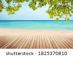 summer time tropical seascape... | Shutterstock . vector #1825370810
