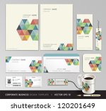 corporate identity business set ... | Shutterstock .eps vector #120201649